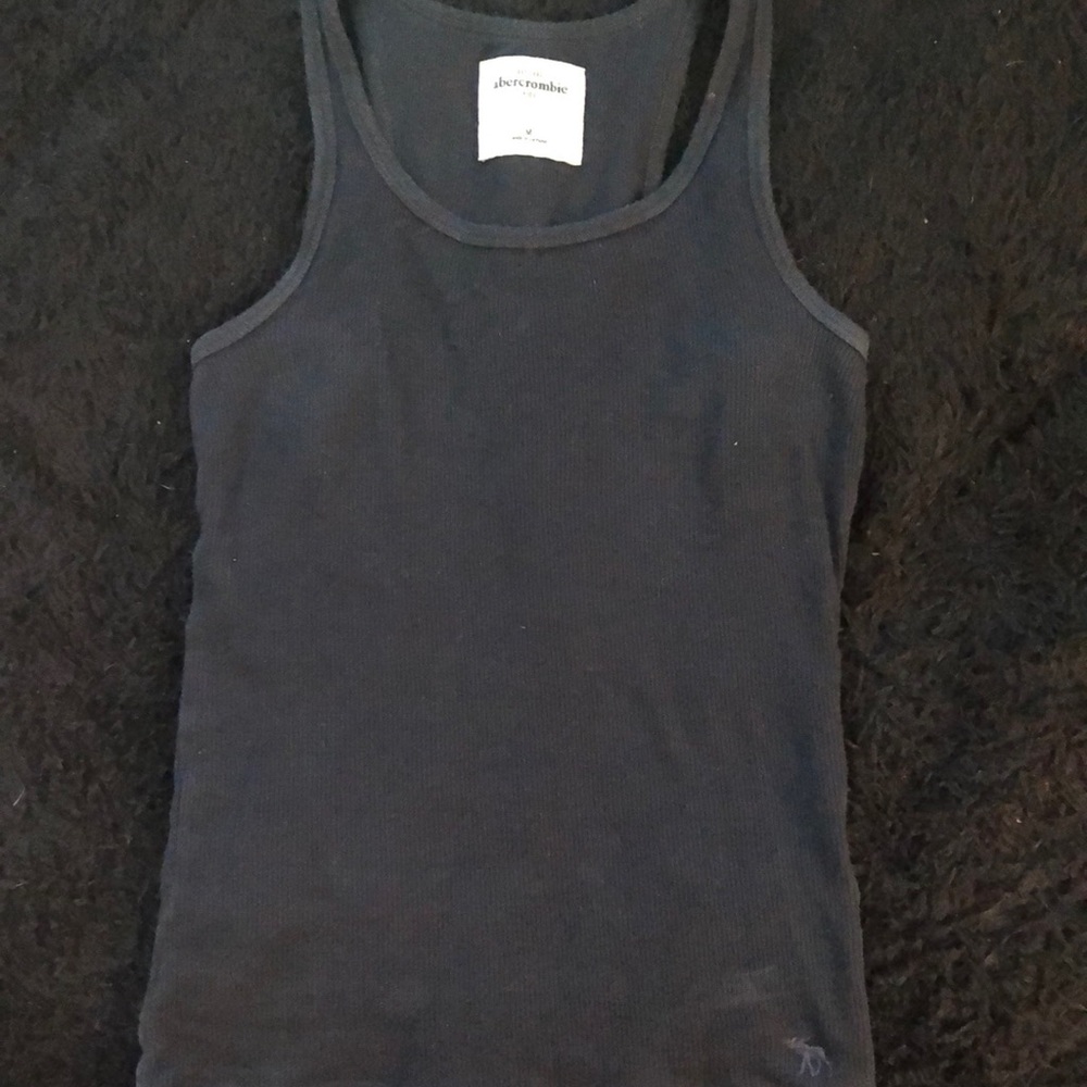 Navy blue tank top